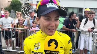 Extremely Proud - Kim Le Court Is First African Yellow Jersey Wearer In Tour Femmes