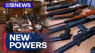 New Gun Reforms Ped Following Marathon Debate 9 News Australia