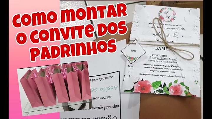 Diário da noiva-FAZENDO CONVITES E REAÇÃO DOS PADRINHOS