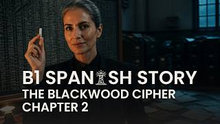 Learn Spanish Comprehensible Input B1 Mystery Story The Blackwood Cipher Chapter 2