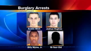 Four Cherokee county teens arrested for burglary