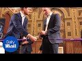 Princes William and Harry cut their first joint ribbon together - Daily Mail