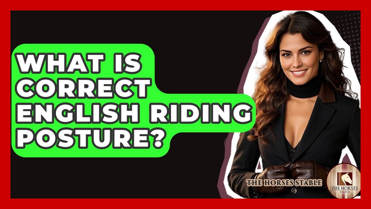 What Is Correct English Riding Posture? - The Horses Stable - YouTube