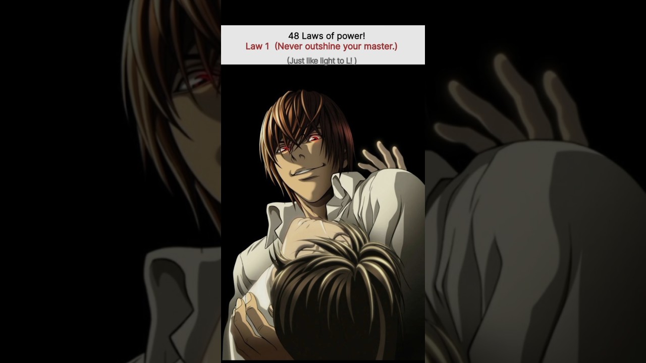 Never Outshine your master!