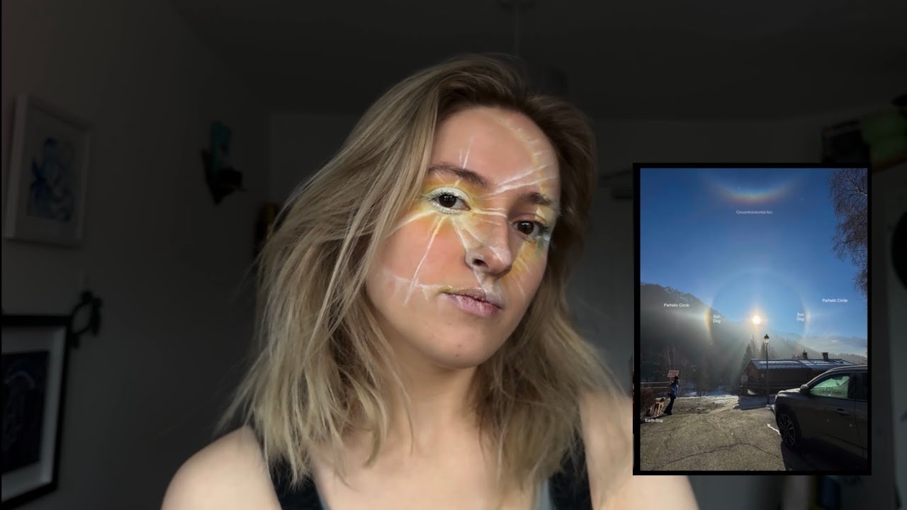 Doing my makeup like NASA's Image Of The Day 