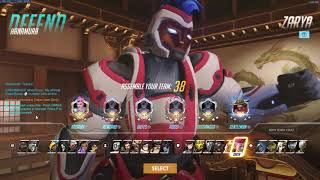 Overwatch Season 6 - Tanking on Hanamura | 50 Eliminations!