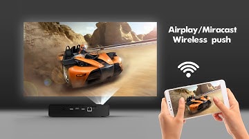 2018 The Best New LED DLP 3D 4K android smart Projector BYINTEK UFO R15