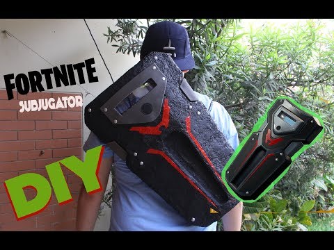 Home made Subjugator - Fortnite backpack Cosplay Home made Subjugator - Fortnite backpack Cosplay