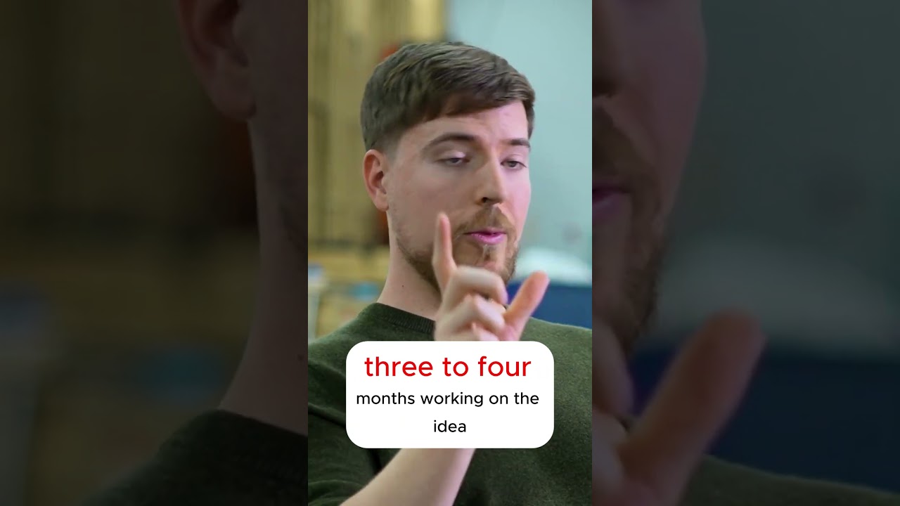 How much does Mrbeast spend on one video?