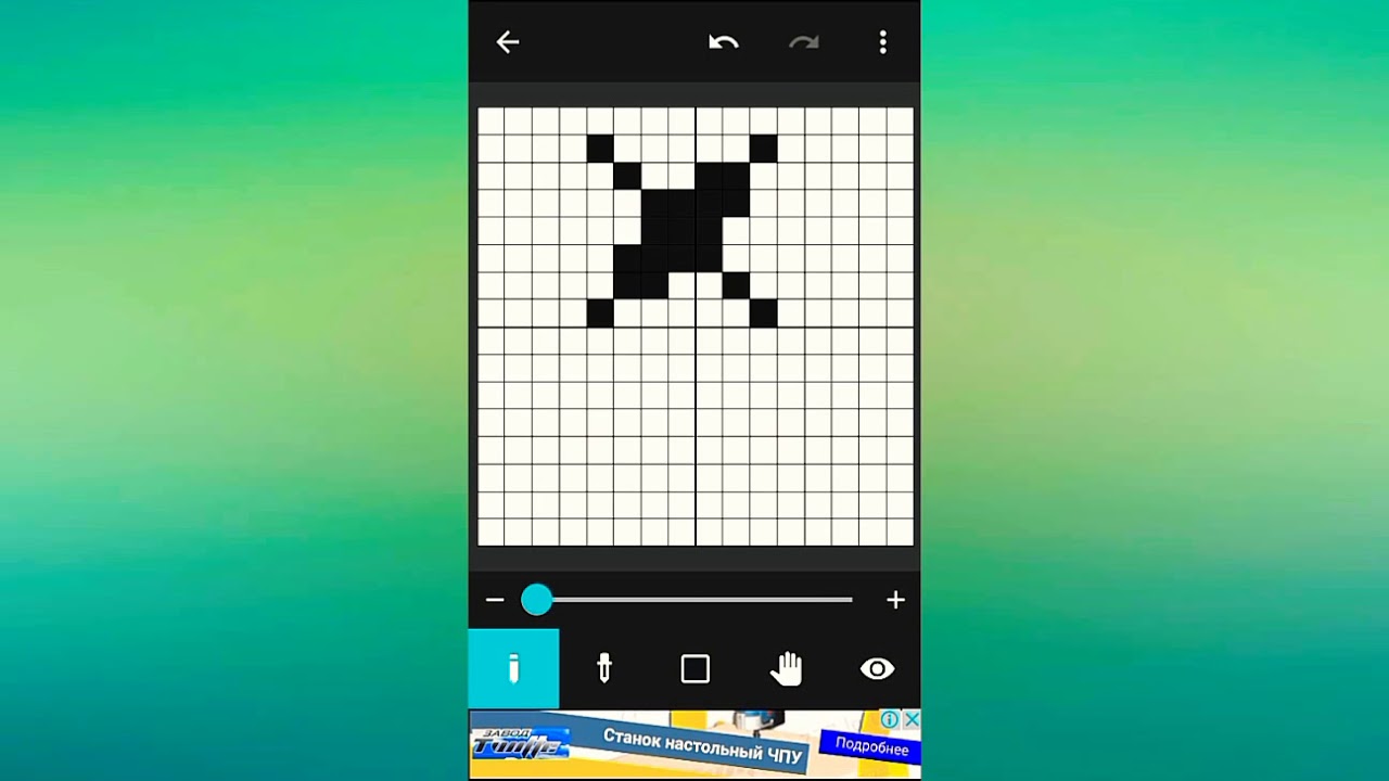 3 Приложения для рисования по клеточкам - YouTube