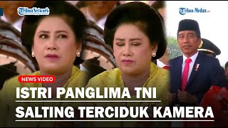 ASIK BERJOGET, Istri Panglima TNI Salting Terciduk Kamera HUT ke 78 TNI