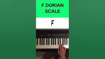 F Dorian Scale On Piano: Easy Tutorial For Beginners | Music Simply Understood #music #dorian