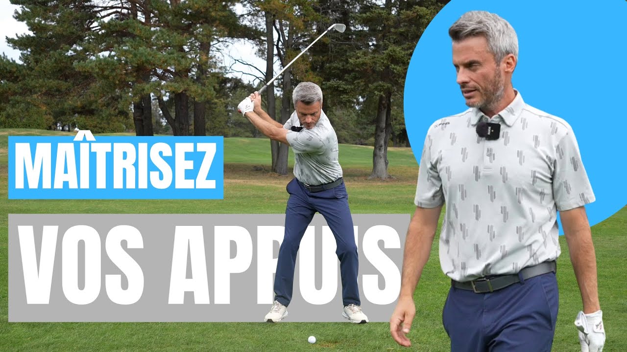 Appuis solides = maîtrise de votre swing de golf!