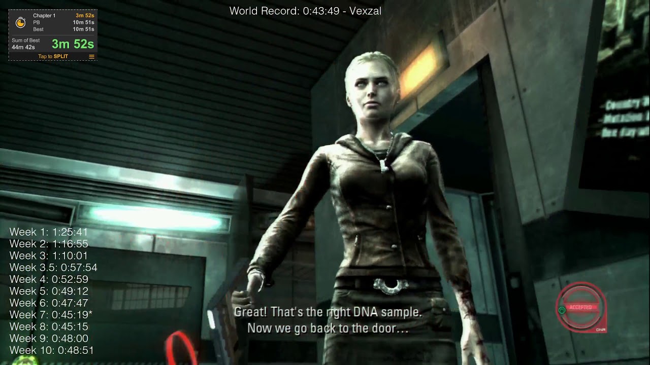 Speedrun Learning Curve - Amy Week 10 part 2 - YouTube