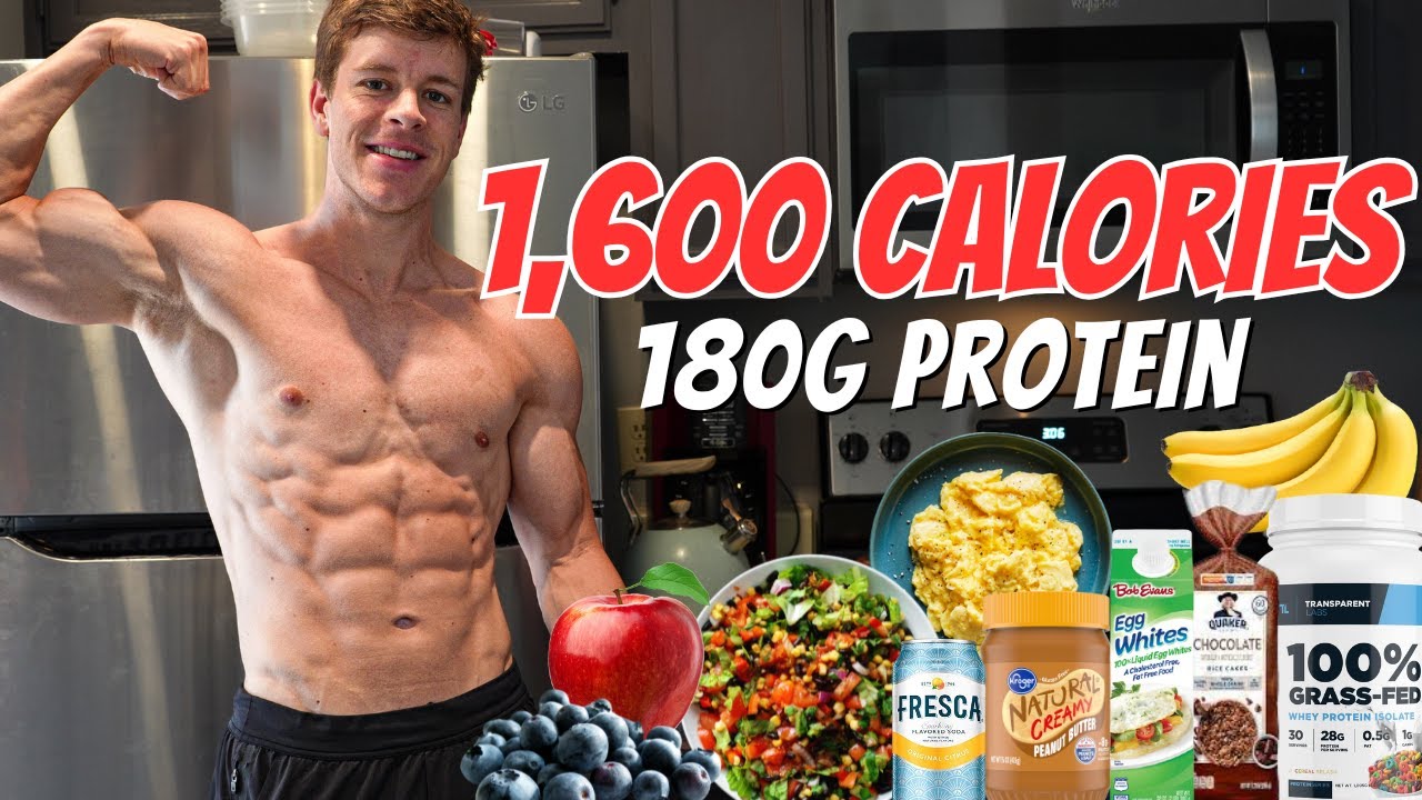 Full Day of Eating 1,600 Calories | EXTRA Low Calorie And High Protein Diet To Lose Fat