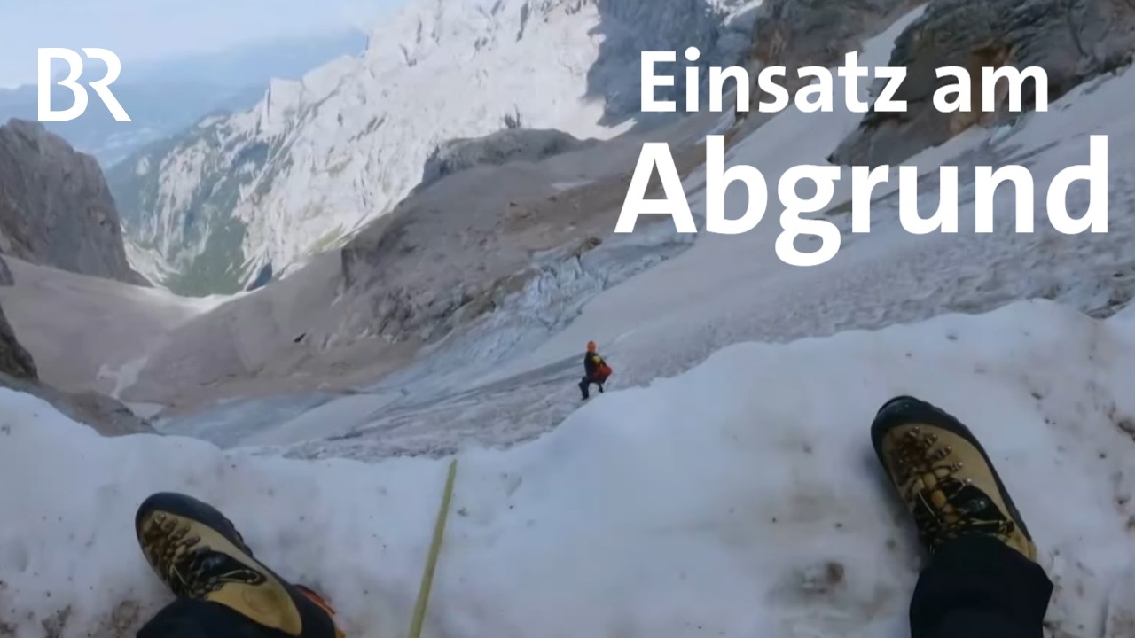 Rettung am Abgrund: Bergwacht in Aktion - aufwendiger Einsatz mit Helikopter | In höchster Not | BR