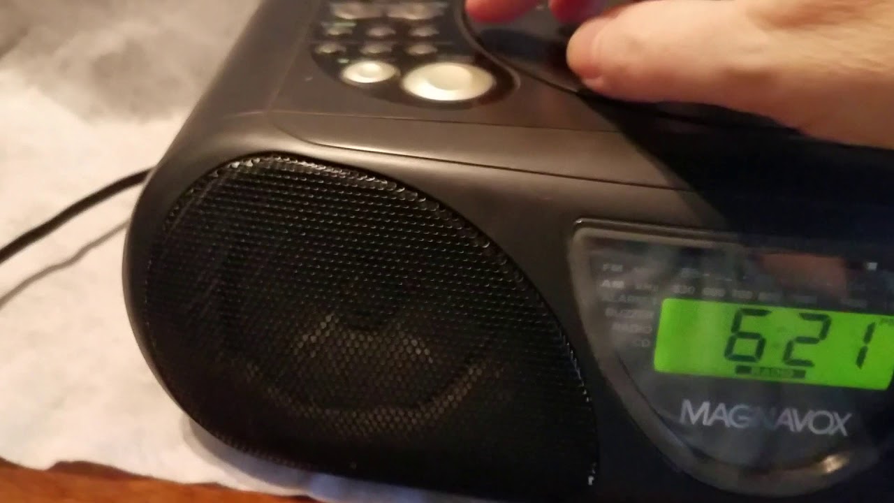 Magnavox AJ3920 CD Clock Radio YouTube