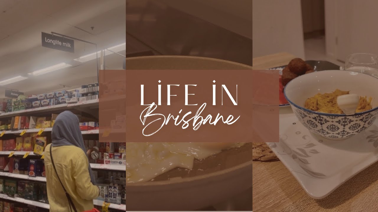 A day in my life in Brisbane | Easy breakfast 🍳 |Grocery shopping for the week 🛒