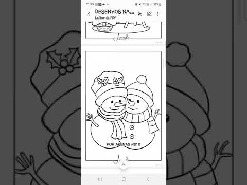 PDF - DESENHOS COLORIR - NATALINOS