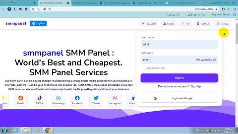 Smm Panel Script 2025 | All Working Modules + Google Login