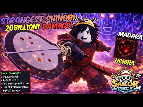 SAILOR PIECE EP 13 | SOBRANG OP NG DAMAGE NI MADARA! 1 HIT LAHAT!