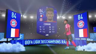 FIFA 20 COMAN 84 CHOMPIONS LEAGUE RARE PACK OPENING