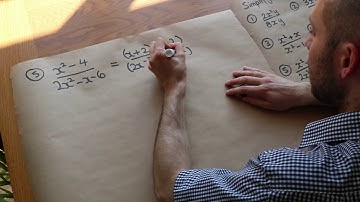 Simplifying Algebraic Fractions - GCSE