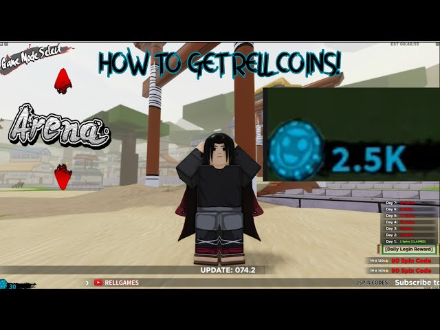 How To Get Rell Coins!  Shindo Life Roblox 