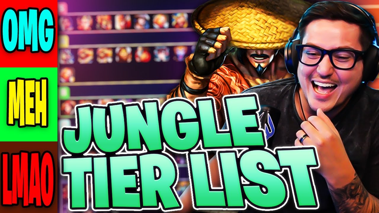 JUNGLE TIER LIST - WHAT TO PLAY IN THE JUNGLE SMITE 2