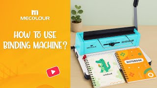 How To Use The Cinch Book Binding Machine To Create Notebooks