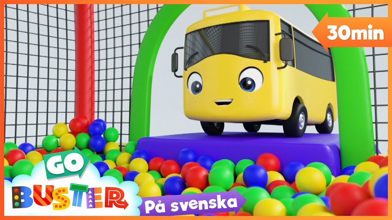 🎈Buster leker kurragömma! | Go Buster Svenska - tecknade filmer för barn🎈