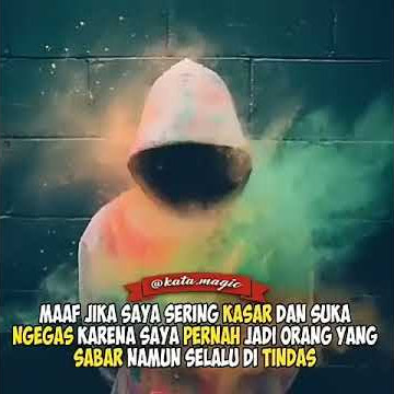 Video story wa(BILA SAYA SERING NGOMONG KASAR)