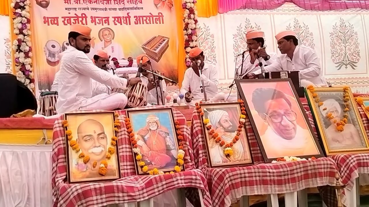Tukdoji bhajan spardha Asoli mandal #Hastapur