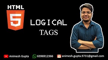 Lecture 9 - Logical tags