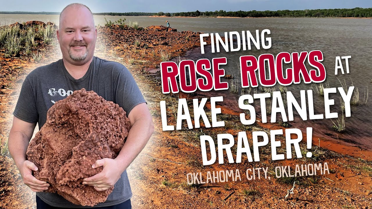 Finding Rose Rocks at Lake Stanley Draper! YouTube