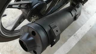 YY Pang exhaust sound system Yamaha 135LC v5 - terbaik!!