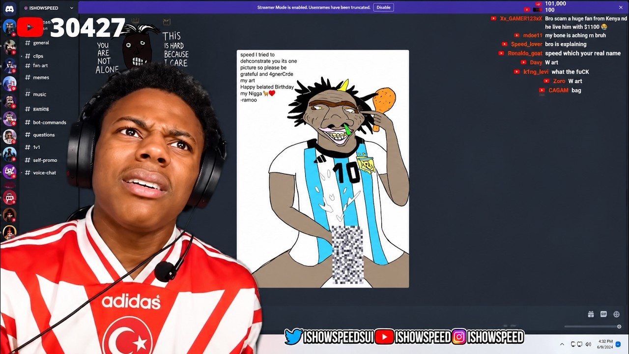 IShowSpeed Reacts To DISCORD Clips 😭😂