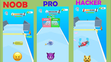 NOOB vs PRO vs HACKER -Fragile 🍷Roll 3D