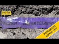 Underground warning tape  spill crew