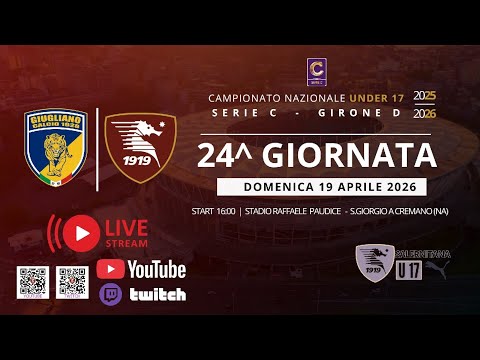 Giugliano - Salernitana (U17)  24 giornata Serie C Girone D