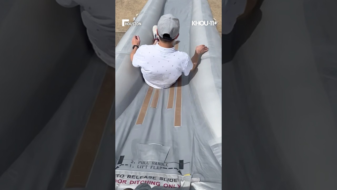 Passengers evacuated by slide after Southwest plane engine failure