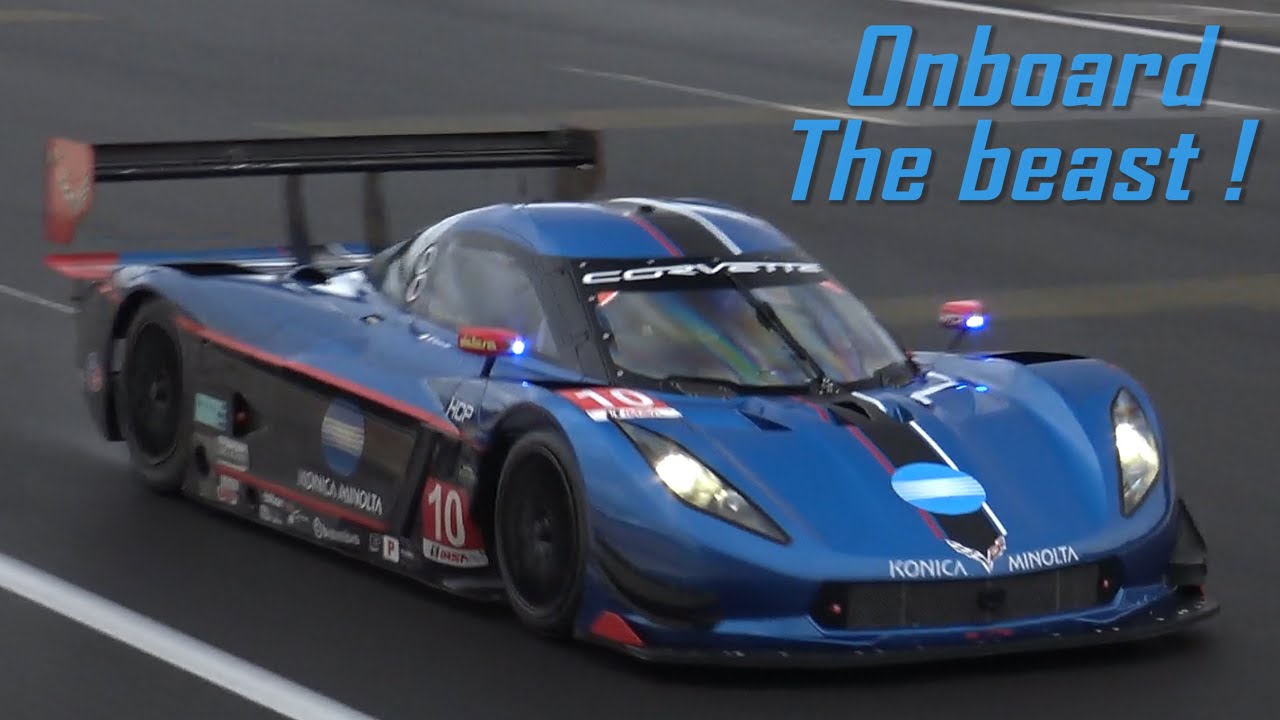 |MUST HEAR!| ONBOARD 5.5 V8 Chevrolet Corvette C7R Daytona Prototype at Spa Francorchamps
