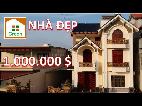 NHÀ ĐẸP Mẫu Biệt Thự 3 Tầng Đẹp Với Thiết Kế Độc Đáo