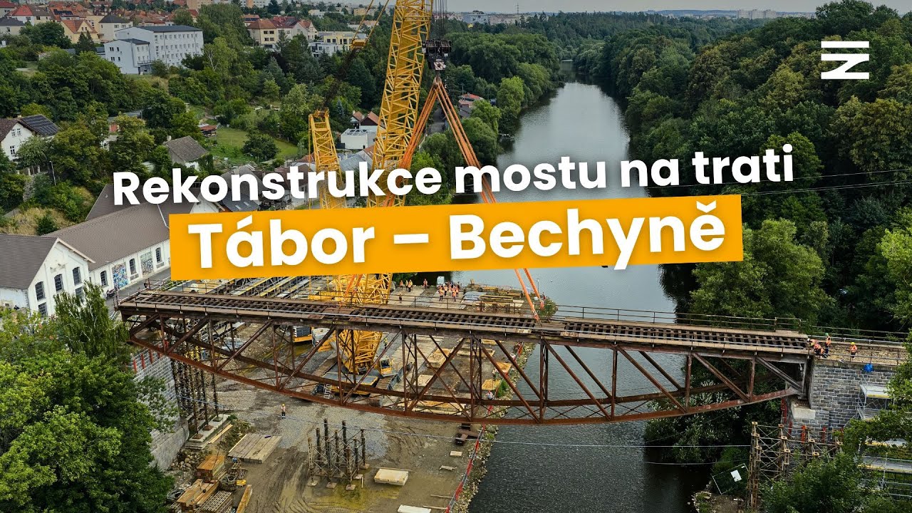 Rekonstrukce mostu | 📍Tábor – Bechyně