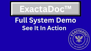 ExactaDoc™ – Full System Demo | VA, SSA, IRS, Medical Billing, Debt, Insurance