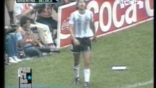 Argentina 2 Belgica 0 Mundial Mexico 1986 ( Resumen completo )