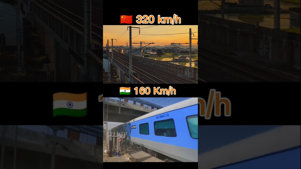 Gatimaan Express Vs Bullet train 