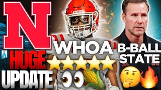 Nebraska & 5-STAR Ahmad Hudson HUGE UPDATE👀🌽+ Iowa IN TROUBLE😳+ BB STATE + NEWS | Husker Football