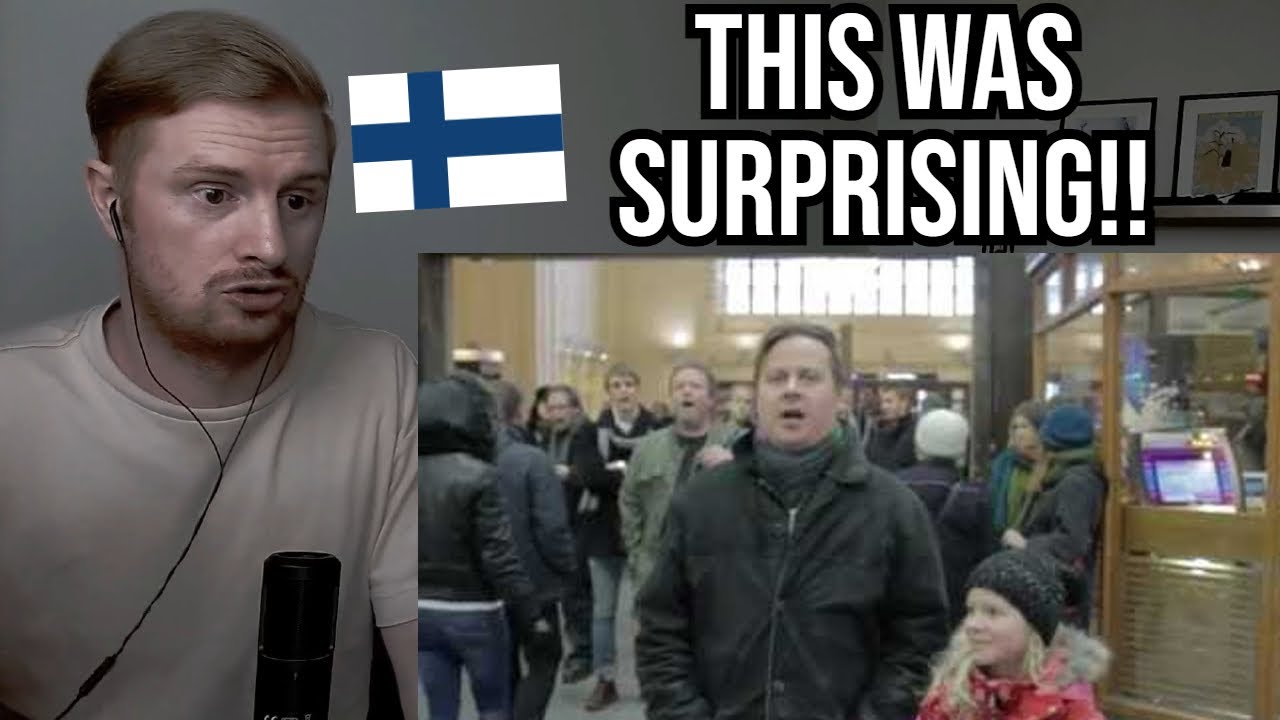 Reaction To Incredible FINLANDIA Public Performance