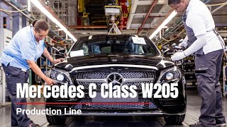 Mercedes C Class W205 Assembly Line - Mercedes Factory in Bremen, Germany